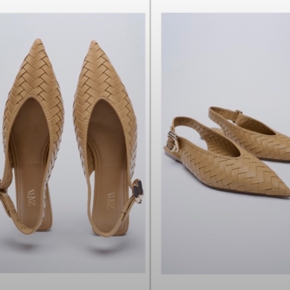 Zara sling back flats - Picture 1 of 9